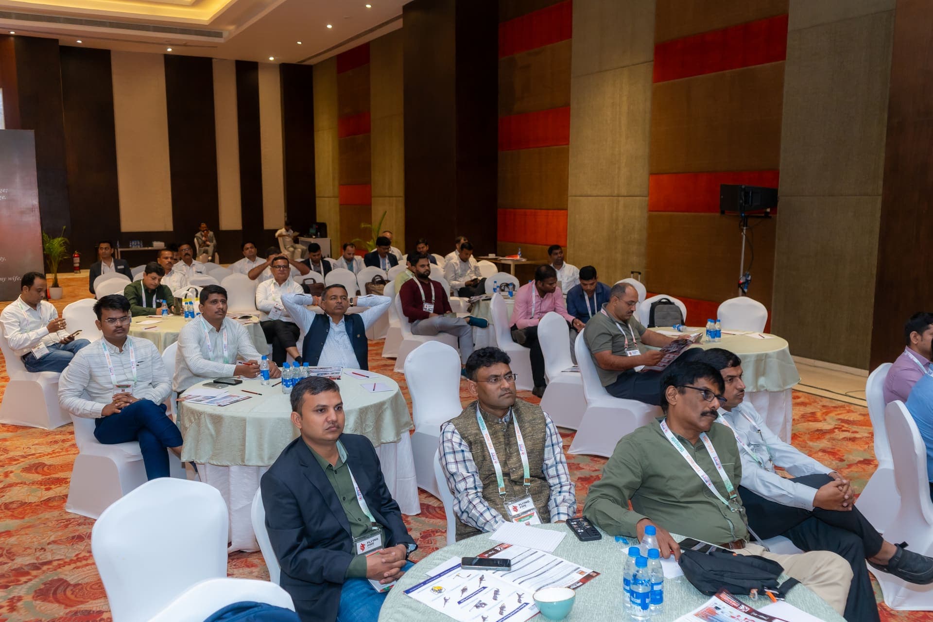 Media area at a past Fire India edition